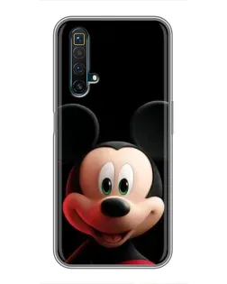 Чехол для Realme X50 с картинкой «Улыбающийся Микки Маус»