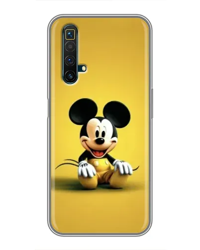 Чехол для Realme X50 с картинкой «Микки на желтом»
