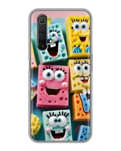 Чехол для Realme X50 с картинкой «Цветные губки» Чехол для Realme X50 с картинкой «Цветные губки»