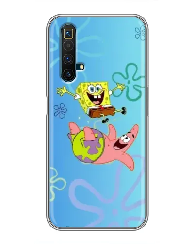 Чехол для Realme X50 с картинкой «Спанч Боб и Патрик» Чехол для Realme X50 с картинкой «Спанч Боб и Патрик»