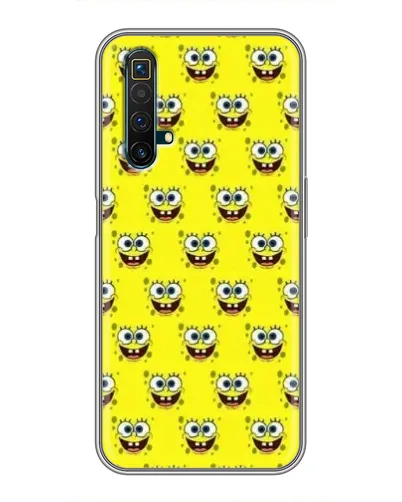 Чехол для Realme X50 с картинкой «Паттерн Губка Боб» Чехол для Realme X50 с картинкой «Паттерн Губка Боб»
