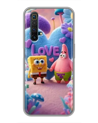 Чехол для Realme X50 с картинкой «Губка Боб Патрик» Чехол для Realme X50 с картинкой «Губка Боб Патрик»