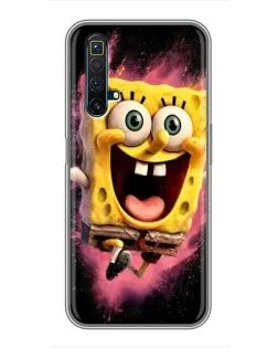 Чехол для Realme X50 с картинкой «Взрывной Спанч Боб» Чехол для Realme X50 с картинкой «Взрывной Спанч Боб»
