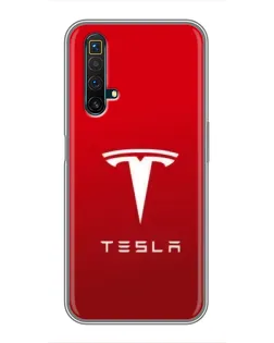 Чехол для Realme X50 с картинкой «Tesla Red Classic» Чехол для Realme X50 с картинкой «Tesla Red Classic»