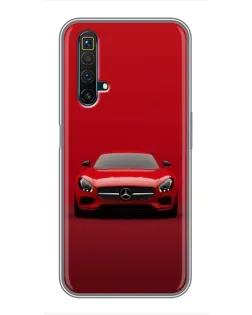 Чехол для Realme X50 с картинкой «Красный Mercedes AMG» Чехол для Realme X50 с картинкой «Красный Mercedes AMG»