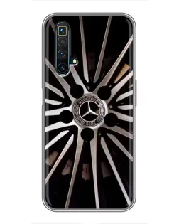 Чехол для Realme X50 с картинкой «Диск Mercedes» Чехол для Realme X50 с картинкой «Диск Mercedes»