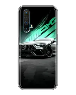 Чехол для Realme X50 с картинкой «Темный Mercedes AMG» Чехол для Realme X50 с картинкой «Темный Mercedes AMG»