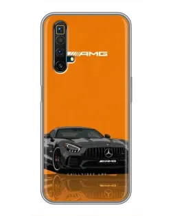 Чехол для Realme X50 с картинкой «Оранжевый Mercedes AMG» Чехол для Realme X50 с картинкой «Оранжевый Mercedes AMG»
