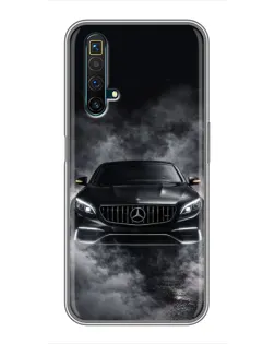 Чехол для Realme X50 с картинкой «Mercedes в дыму» Чехол для Realme X50 с картинкой «Mercedes в дыму»