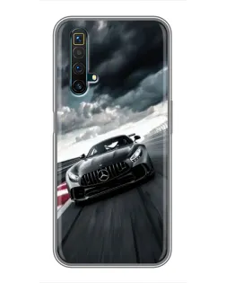 Чехол для Realme X50 с картинкой «Гоночный Mercedes AMG» Чехол для Realme X50 с картинкой «Гоночный Mercedes AMG»