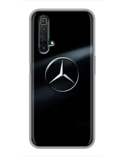 Чехол для Realme X50 с картинкой «Mercedes на металле» Чехол для Realme X50 с картинкой «Mercedes на металле»