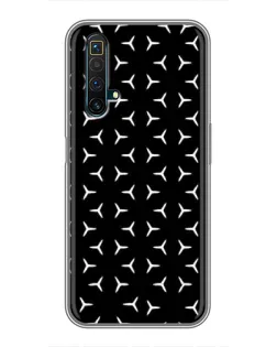 Чехол для Realme X50 с картинкой «Mercedes паттерн звезд» Чехол для Realme X50 с картинкой «Mercedes паттерн звезд»