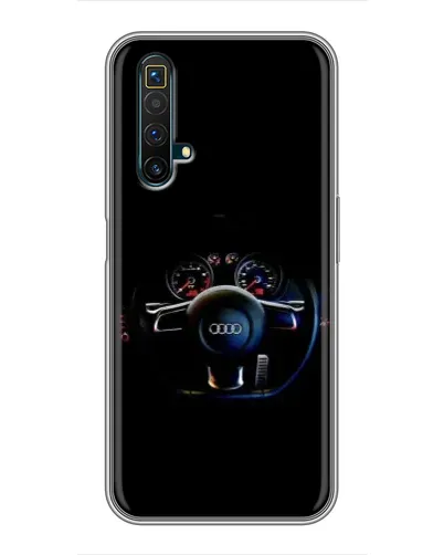 Чехол для Realme X50 с картинкой «Салон Audi — руль» Чехол для Realme X50 с картинкой «Салон Audi — руль»