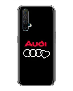 Чехол для Realme X50 с картинкой «Логотип Audi Heart» Чехол для Realme X50 с картинкой «Логотип Audi Heart»