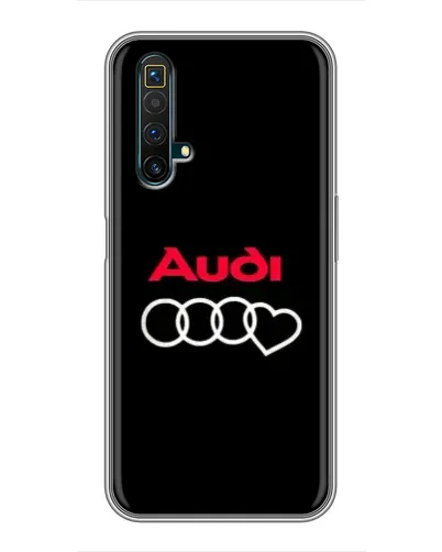 Чехол для Realme X50 с картинкой «Логотип Audi Heart» Чехол для Realme X50 с картинкой «Логотип Audi Heart»