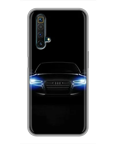 Чехол для Realme X50 с картинкой «Audi в неоне» Чехол для Realme X50 с картинкой «Audi в неоне»