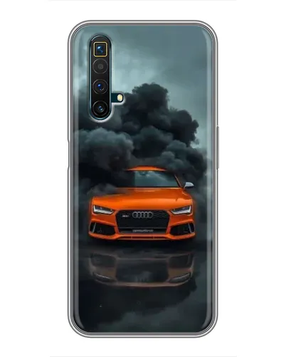 Чехол для Realme X50 с картинкой «Audi в облаках дыма» Чехол для Realme X50 с картинкой «Audi в облаках дыма»
