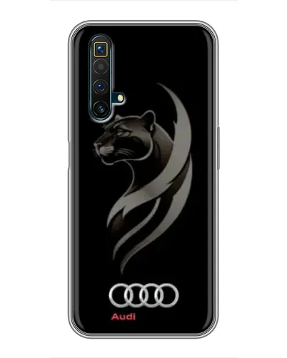 Чехол для Realme X50 с картинкой «Графика — пантера и Audi» Чехол для Realme X50 с картинкой «Графика — пантера и Audi»