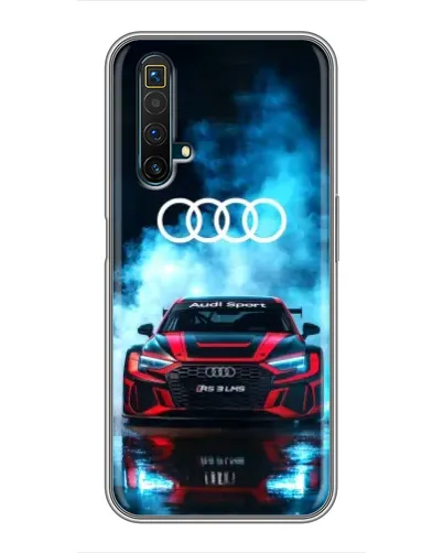 Чехол для Realme X50 с картинкой «Audi Sport — неон» Чехол для Realme X50 с картинкой «Audi Sport — неон»