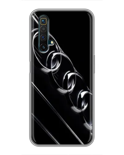 Чехол для Realme X50 с картинкой «Audi — абстрактные кольца» Чехол для Realme X50 с картинкой «Audi — абстрактные кольца»