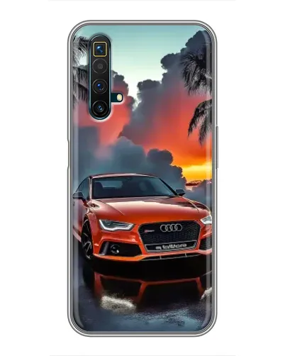 Чехол для Realme X50 с картинкой «Audi — закат» Чехол для Realme X50 с картинкой «Audi — закат»