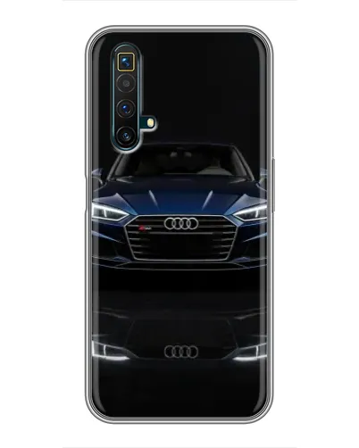 Чехол для Realme X50 с картинкой «Audi — ночное отражение» Чехол для Realme X50 с картинкой «Audi — ночное отражение»
