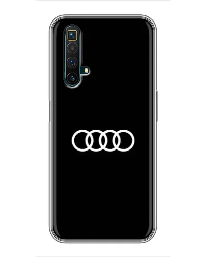 Чехол для Realme X50 с картинкой «Audi White Logo» Чехол для Realme X50 с картинкой «Audi White Logo»
