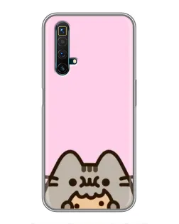 Чохол для Realme X50 з картинкою «Pusheen та печиво» Чохол для Realme X50 з картинкою «Pusheen та печиво»