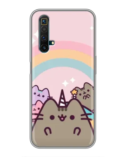 Чехол для Realme X50 с картинкой «Единорог Pusheen» Чехол для Realme X50 с картинкой «Единорог Pusheen»