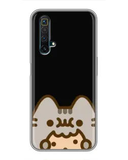 Чохол для Realme X50 з картинкою «Пушин на чорному» Чохол для Realme X50 з картинкою «Пушин на чорному»