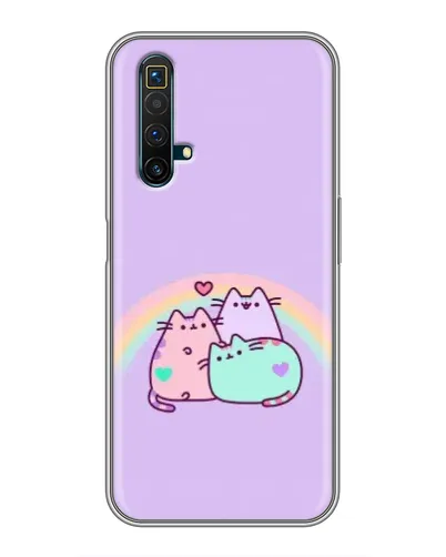 Чехол для Realme X50 с картинкой «Радужные Пушины» Чехол для Realme X50 с картинкой «Радужные Пушины»