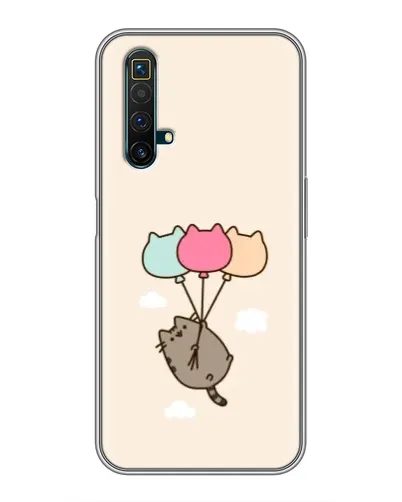 Чехол для Realme X50 с картинкой «Пушин на шариках» Чехол для Realme X50 с картинкой «Пушин на шариках»