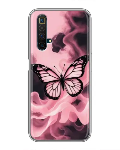 Чехол для Realme X50 с картинкой «Бабочка в дыму» Чехол для Realme X50 с картинкой «Бабочка в дыму»