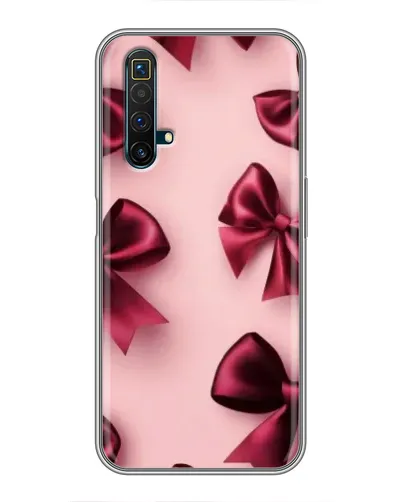 Чехол для Realme X50 с картинкой «Бордовый атлас» Чехол для Realme X50 с картинкой «Бордовый атлас»