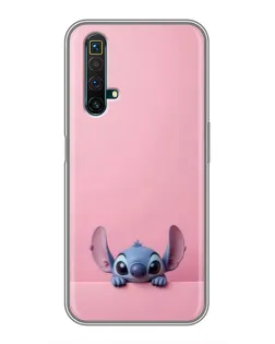 Чехол для Realme X50 с картинкой «Stitch выглядывает» Чехол для Realme X50 с картинкой «Stitch выглядывает»