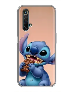 Чехол для Realme X50 с картинкой «Стич ест шоколад» Чехол для Realme X50 с картинкой «Стич ест шоколад»