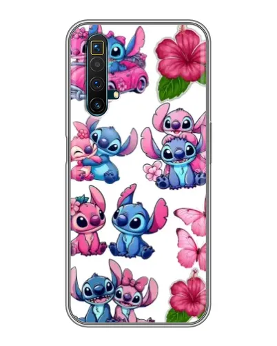 Чехол для Realme X50 с картинкой «Стикеры Stitch и Angel» Чехол для Realme X50 с картинкой «Стикеры Stitch и Angel»