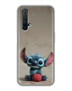 Чехол для Realme X50 с картинкой «Стич на коричневом фоне» Чехол для Realme X50 с картинкой «Стич на коричневом фоне»