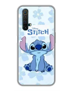 Чехол для Realme X50 с картинкой «Stitch среди цветов» Чехол для Realme X50 с картинкой «Stitch среди цветов»