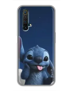 Чехол для Realme X50 с картинкой «Стич в облаках» Чехол для Realme X50 с картинкой «Стич в облаках»