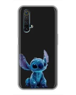 Чехол для Realme X50 с картинкой «Стич на черном» Чехол для Realme X50 с картинкой «Стич на черном»