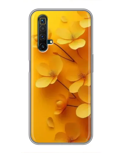 Чохол для Realme X50 з картинкою «Золоті пелюстки»