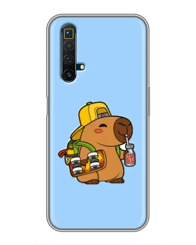 Чохол для Realme X50 з картинкою «Капібара на скейті» Чохол для Realme X50 з картинкою «Капібара на скейті»