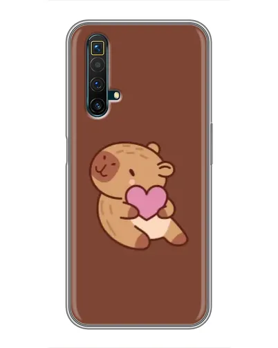 Чохол для Realme X50 з картинкою «Капібара з серцем» Чохол для Realme X50 з картинкою «Капібара з серцем»