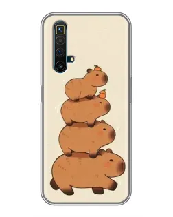 Чохол для Realme X50 з картинкою «Вежа з капібар»