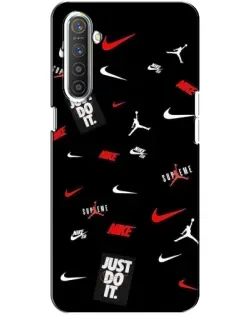Чохол для Realme XT з картинкою «Nike Mix Pattern»