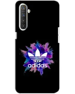 Чехол для Realme XT с картинкой «Взрыв красок Adidas»