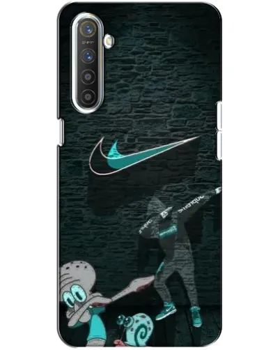 Чехол для Realme XT с картинкой «Спортивный арт Nike»