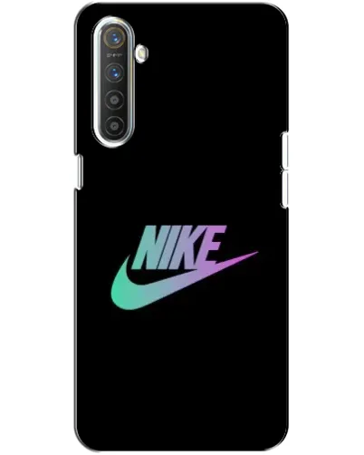 Чехол для Realme XT с картинкой «Nike — городская ночь»