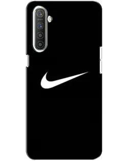 Чехол для Realme XT с картинкой «Минималистический Найк»